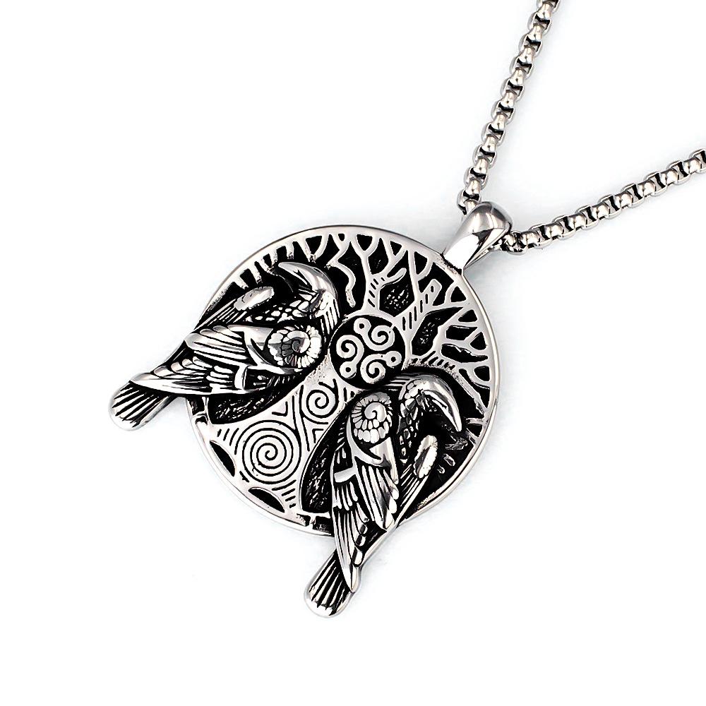 Necklace Retro Demon Bull God Bull Head Skull Men's Pendant