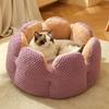 Deep Sleeping Warm in Winter Cat Bed Basket Small Dog House Windproof Pets Nest