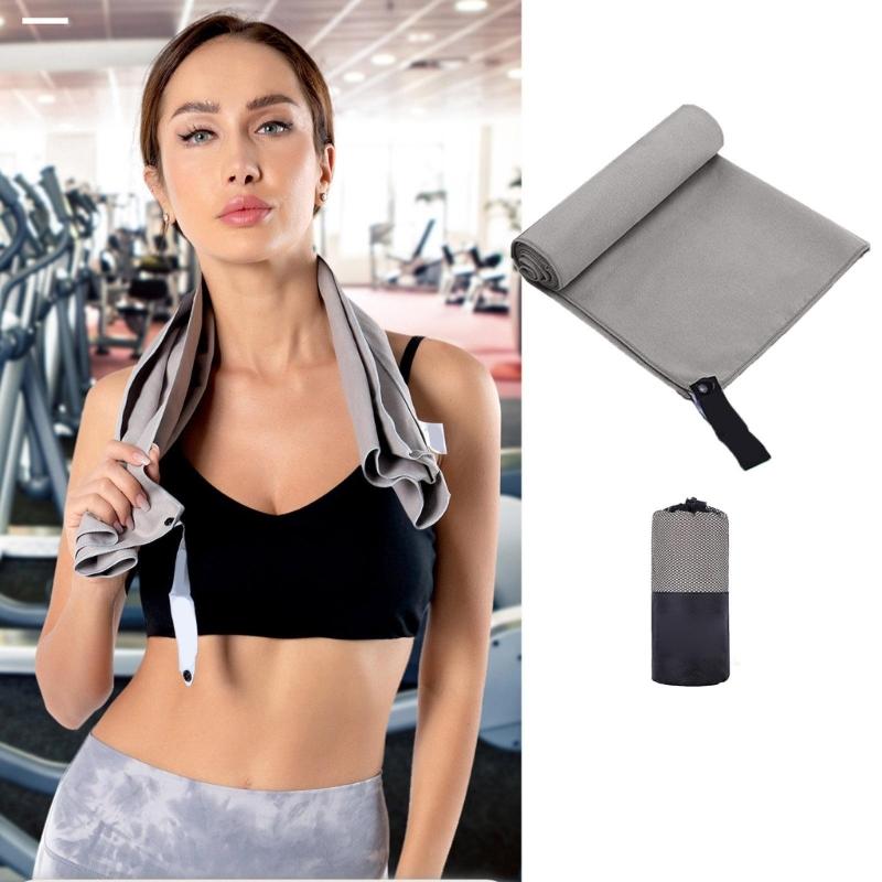 Microfibre Towel Travel Towel Quick Dry Absorbent Swimming Towel Gym Towel for Sports Beach Swimming Camping Hiking
