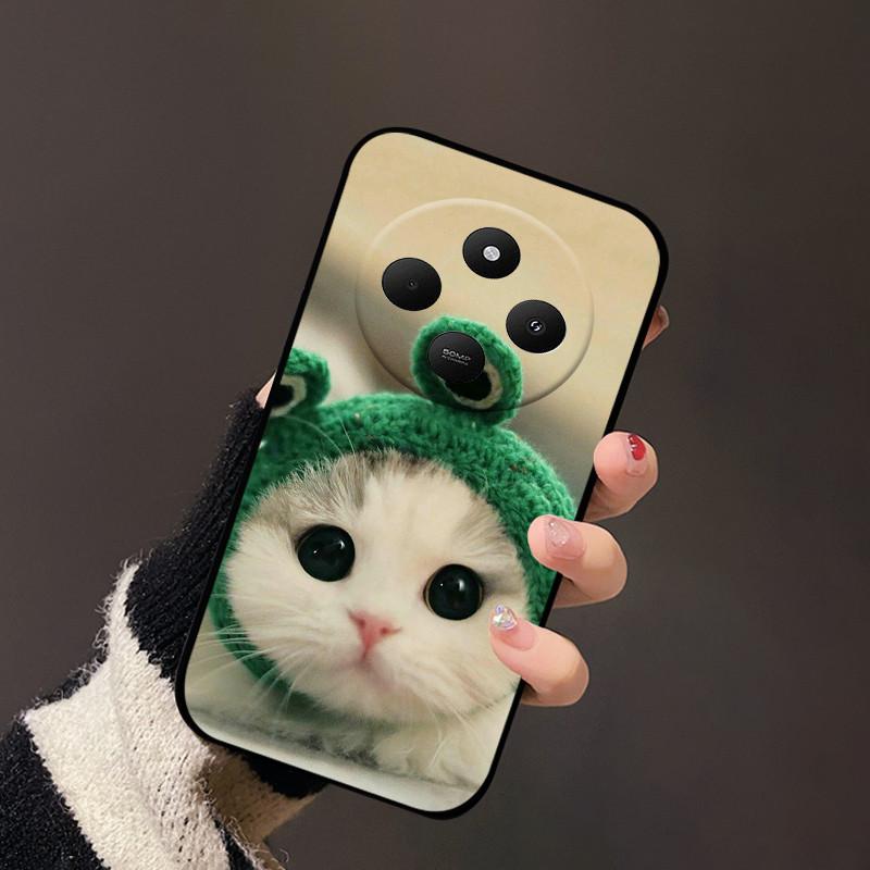 Für Redmi 14C 4G Weiche Hülle 14R Stilvolle Cartoon-Bemalte TPU-Silikon-Handyhülle Für Xiaomi Poco C75 4G 5G Stoßfeste Coque Hüllen