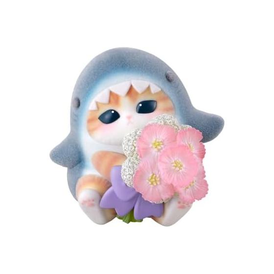 Rowtashii Noise mofamofy mofusand Shark Nyan approx. 90mm PVC&ABS&Nylon painted finished figure
