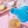 1PC Large Diameter Funnel Silicone Wide-Mouth Funnel Wide Mouth Pour Oil Milk Powder Beans Dispense Funnel Kitchen Tool