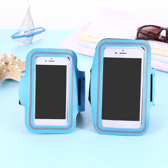 Running Armband Water Resistant Sports Phone Holder Case Adjustable Fitness Arm Band with Key