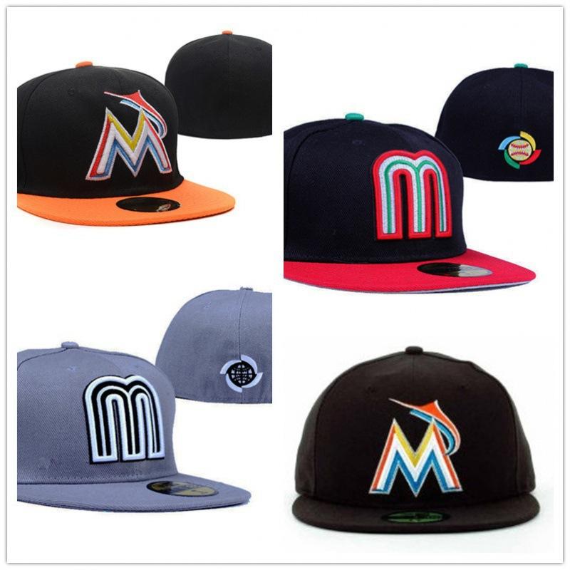 [Florida Marlins] LA Pălărie de Soare cu Închidere Solară Pălărie de Soare pentru Cuplu Pălărie Brodată Închidere Completă Șapcă de Baseball