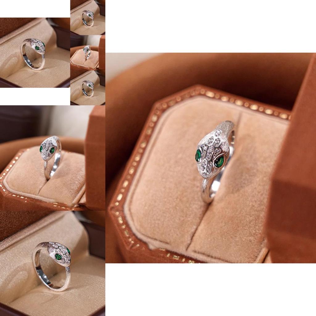 Fashionable Animal Inspired Adjustable Snake Ring For Women Premium Quality Copper Jewelry