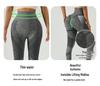 Seamless High-Waist Peach Butt Yoga Pants: Slimming, Tight, Cropped Training Outerwear