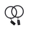 Modern Minimalist Curtain Ring With Clasp For Home Decor And Hanging Drapes