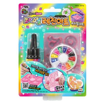 Mimi World Crystal Resin Art Refill Set Korean Popular Toys