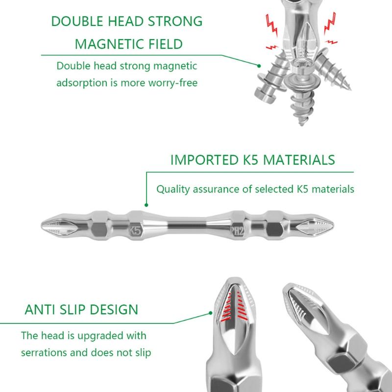 PH2 for Head Screwdriver Drill Bit for Ideal Screwdriver for Narrow Areas High H