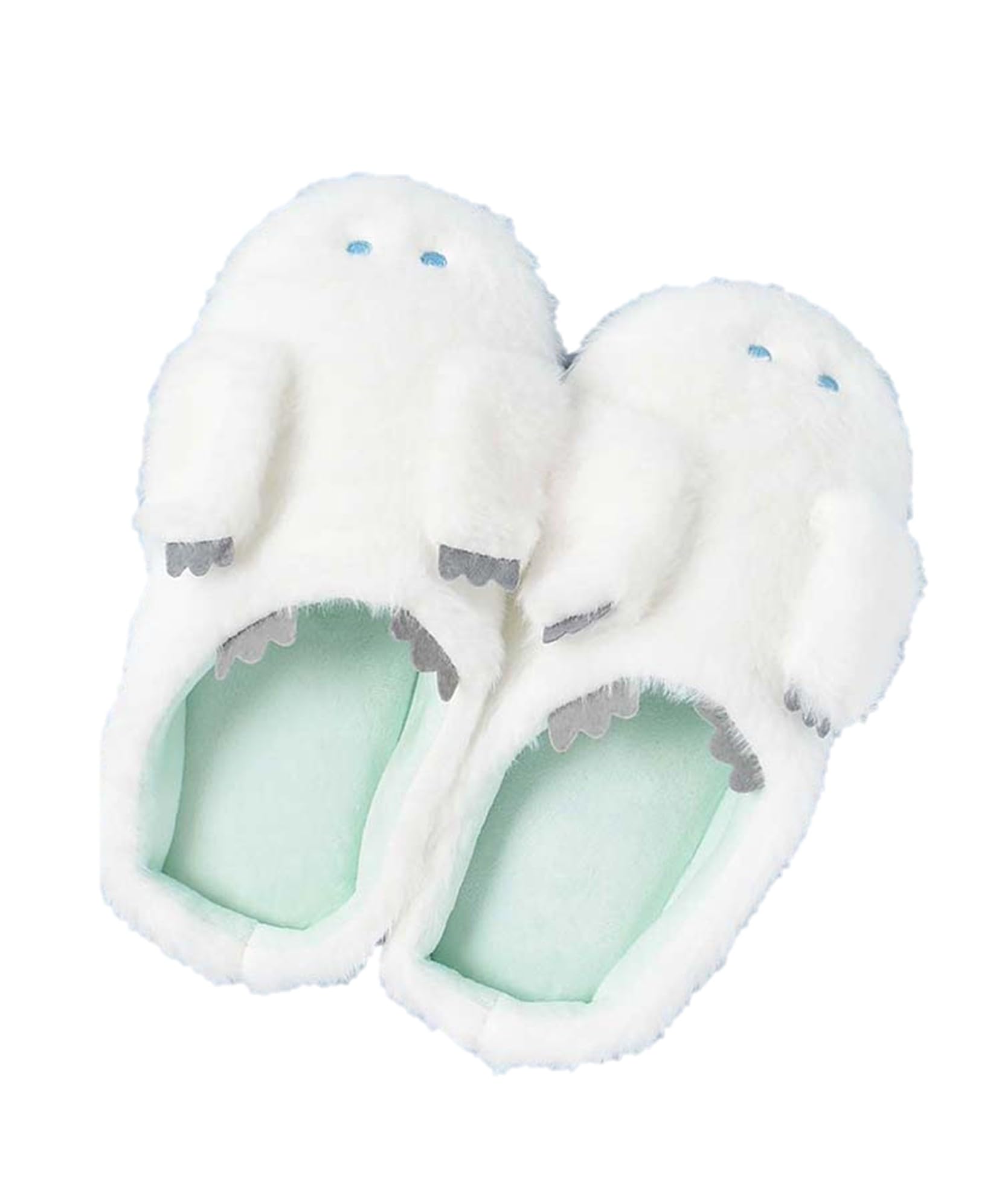 

[Васильковый синий] Васильковый синий ЗАГАДОЧНЫЕ ДРУЗЬЯ УМА Неопознанное Существо Маскот Тапочки (Йети, Японский размер обуви, Взрослый, Числовой, 2_e, 24.0 см)