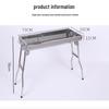 Gureide Stainless Steel Outdoor Folding Smokeless BBQ Grill
