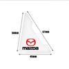 2/4Pcs For Mazda 3 Axela 6 GH CX5 3 CX30 MS Car Door Corner Cover Bumper Transparent Silicone Collision Anti-scratch Protector GF8