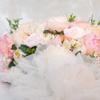 Roll of 22M*15CM Banquet Wedding DIY Tulle Craft Tutu Decoration (White) Fabric