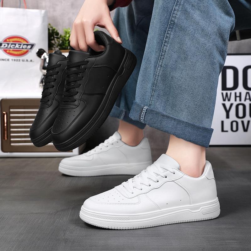 Herren Freizeitschuhe für alle Jahreszeiten Mode Skateboarden Studenten Bequeme Sneaker Jungen Trendige Schuhe mit weicher Sohle Atmungsaktiv
