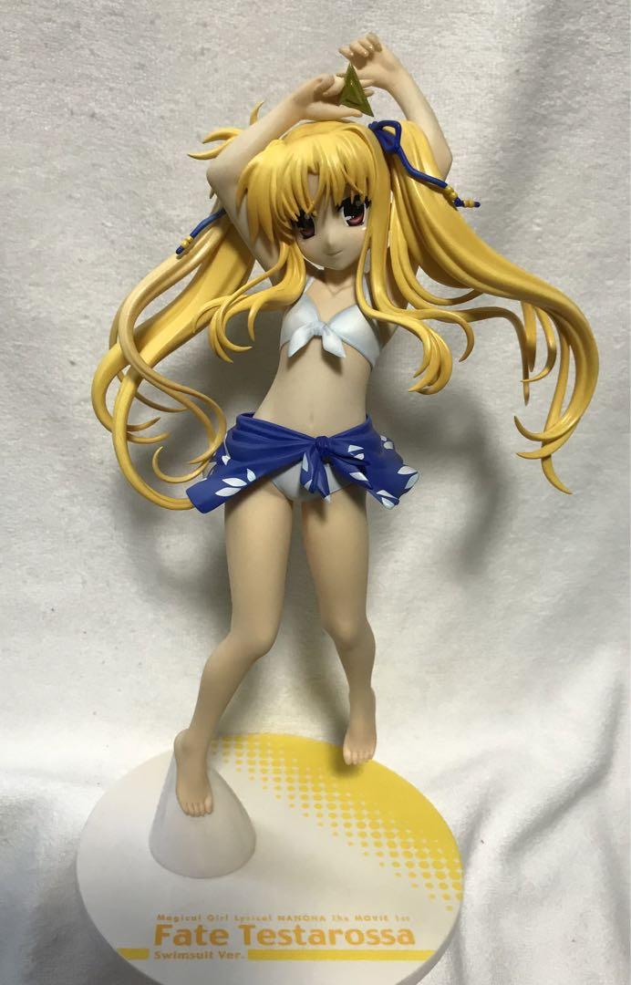 

[USED] Magical Girl Lyrical Nanoha Fate Testarossa 1/7 scale figure, swimsuit version