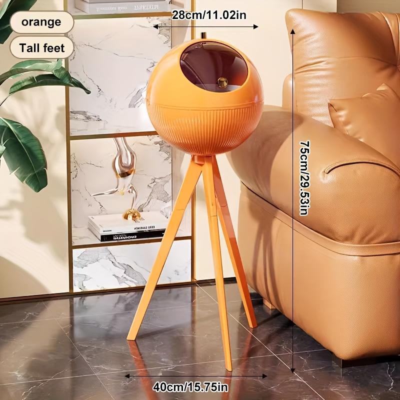 

Мусорное ведро большой вместимости с крышкой, подходит для кухонь, ванных комнат, офисов и гостиных. Контейнер для хранения с откидной крышкой в стильном дизайне из ПП материала No Bend Trash Can