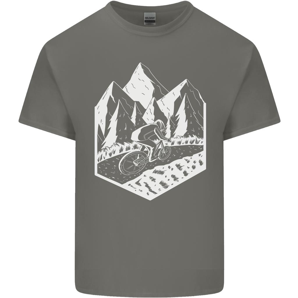 DH Downhill Mountain Biking Cycling Bicycle Unisexs Light Cotton TShirt
