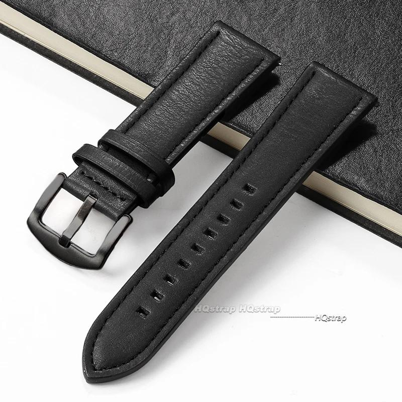 20mm 22mm Vintage Retro Calfskin Leather Watch Band Quick Release Straps Men Women Bracelets Belt Universal Watch Accessories