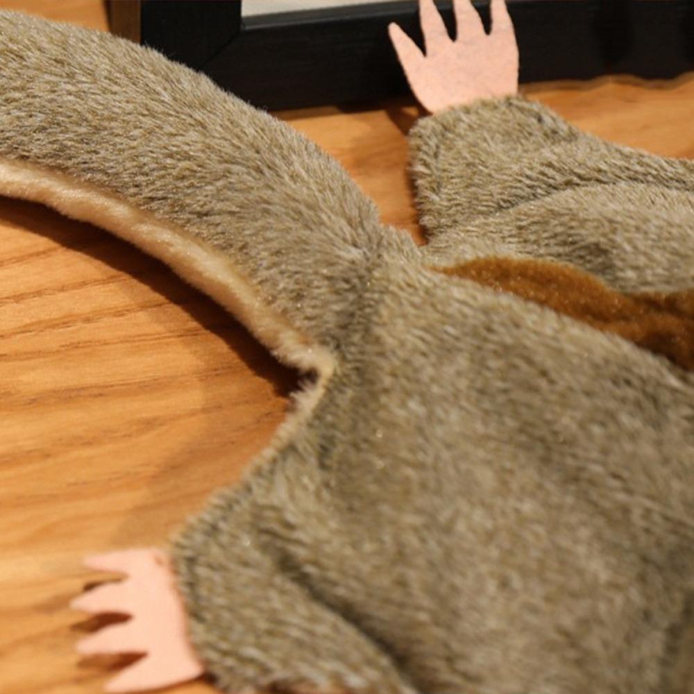 Simulation Sugar Glider Plush Toy Magnetic Australian Flying Squirrel Doll Friends Gift