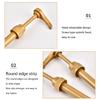 4pcs Pump Dispenser Syrup Bottle Nozzle Pump Durable Kitchen Push-type Pressure