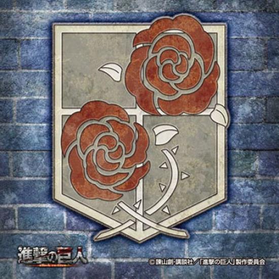 

ENSKY 100-Piece Jigsaw Puzzle: Attack on Titan Garrison Corps Emblem Mini Puzzle (10x10cm)