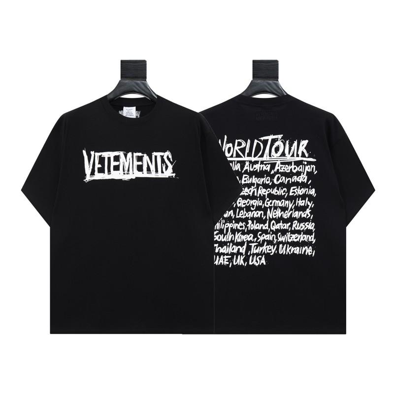 Unisex Übergroßes Vintage Gewaschenes Baumwoll-T-Shirt Mit Gesticktem Buchstaben-Print Lässiges T-Shirt