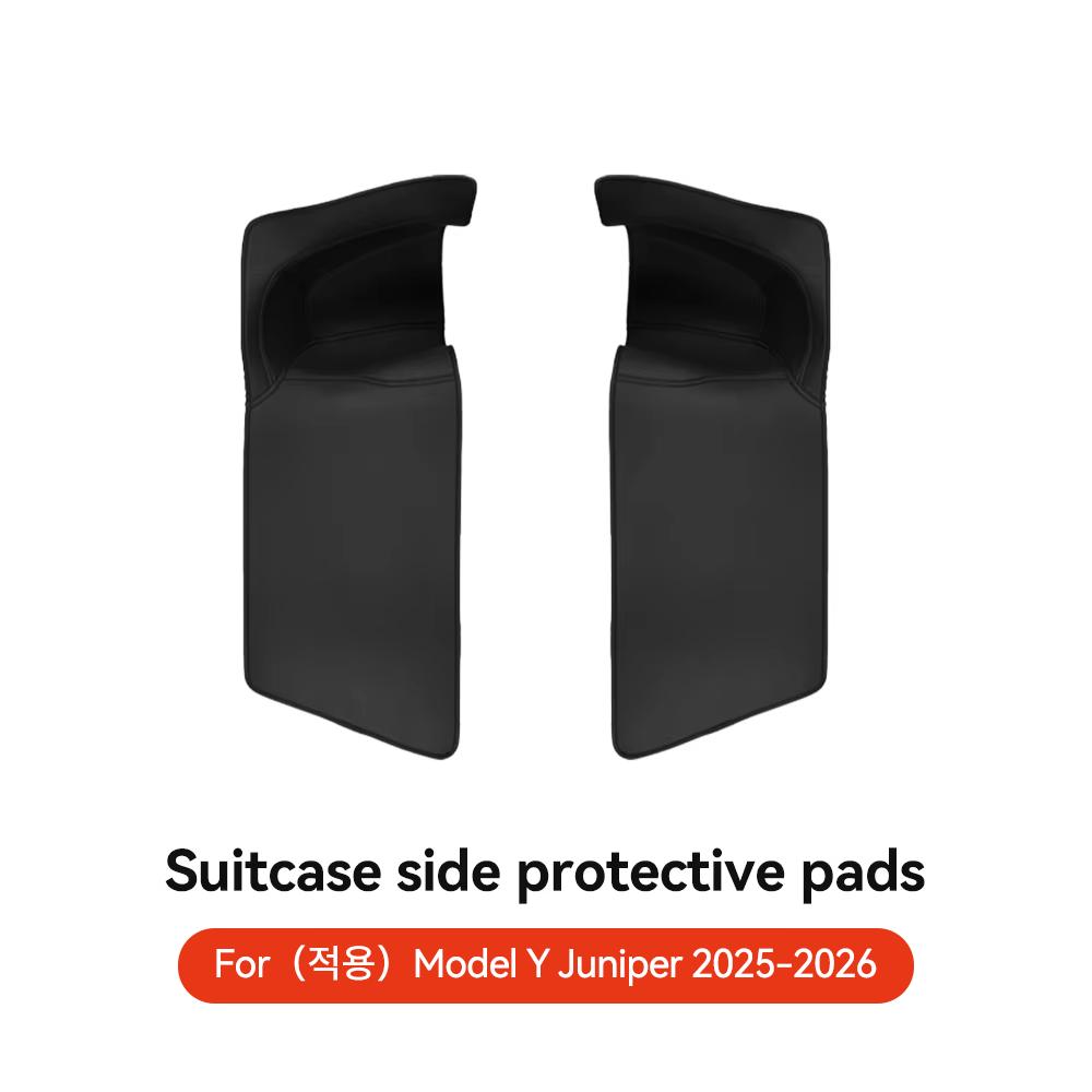 YZ For Tesla Model Y Juniper 2025 New Leather Trunk Mats Fully Surrounded Waterproof Non-Slip Liner Custom Floor Mat Accessories