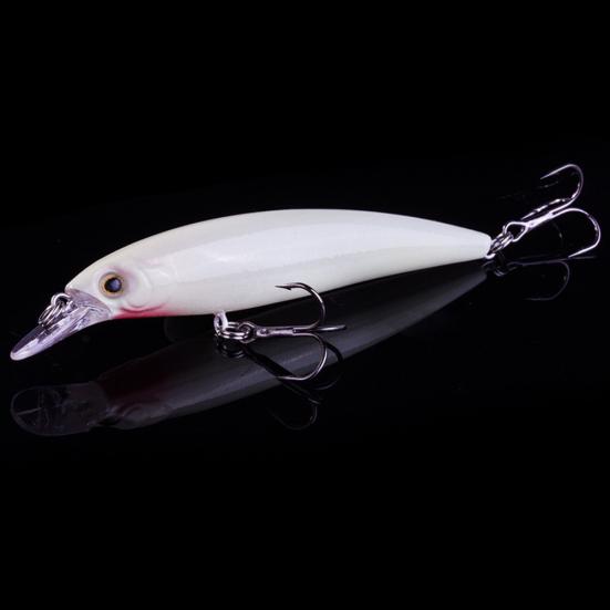 11cm Luminous Fishing Wobblers Minnow Artificial Fish Lures Bait Tackle Tool