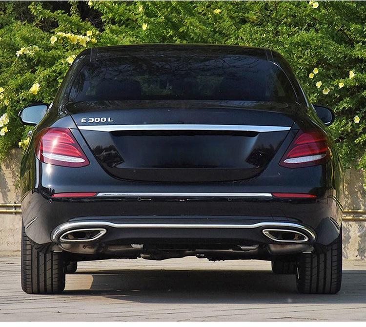 Maybach Style Mercedes E-Class E260L/E300L/E350L Front & Rear Bumper Trim & Grille Set