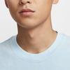 Nike Logo Round Neck Loose T-Shirt Men Tops Sky-Blue HV1672-441