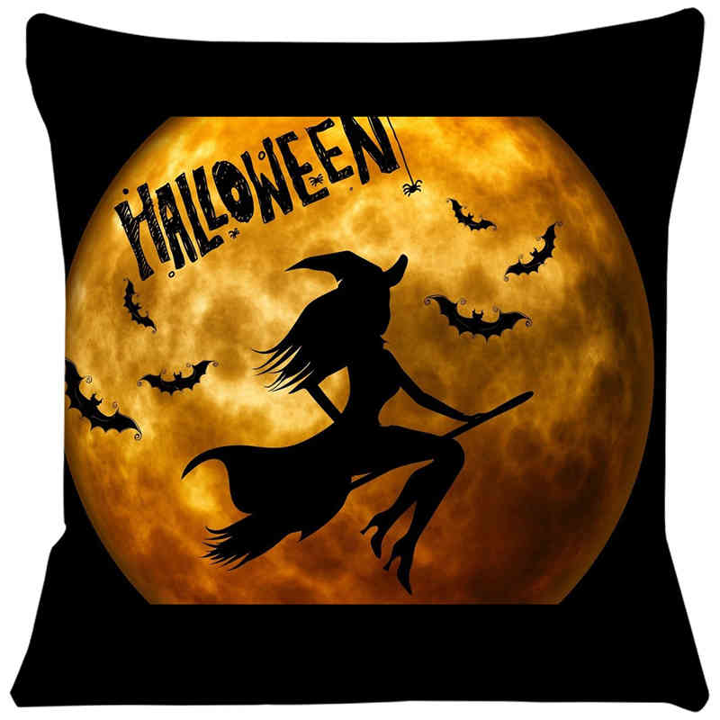 Halloween Gift Cushion Cover Comfortable Short Plush Pillow Cases Chair Car Sofa Pillow Cover Home Decorative SJ-307