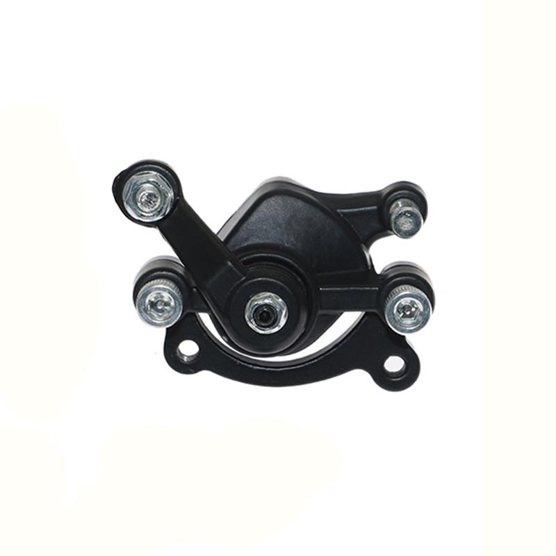 Vordere Hintere Scheibenbremse Schwarz Rot Bremssattel für 2 Takt 49cc Dirt Mini Pocket Bike Roller Links Rechts