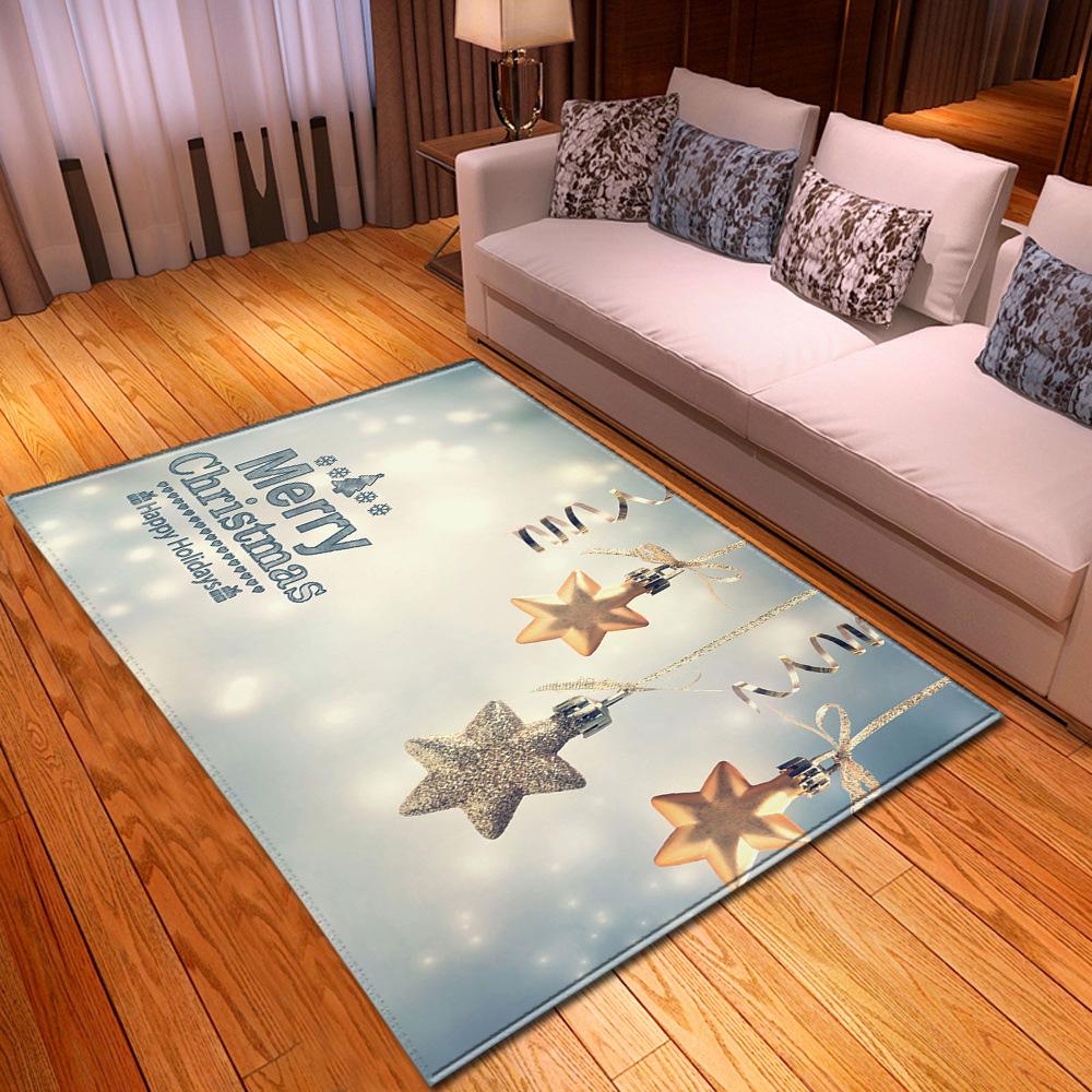 Christmas Living Room Floor Mat Bedroom Dining Room Carpet Carpet Doormat