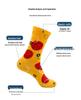 Pizza-themed Mid-Tube Funny Socks Gift Box for Men & Women – Perfect Christmas Gift for Couples