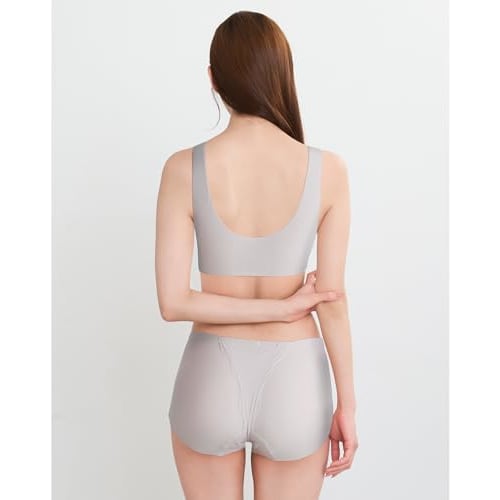 Wacoal Gokochi Sanitary Panties, for Normal To Heavy Periods, Keep Pads In Place, Compatible with Winged Pads, Matching Bra Included, Regular Inseam L