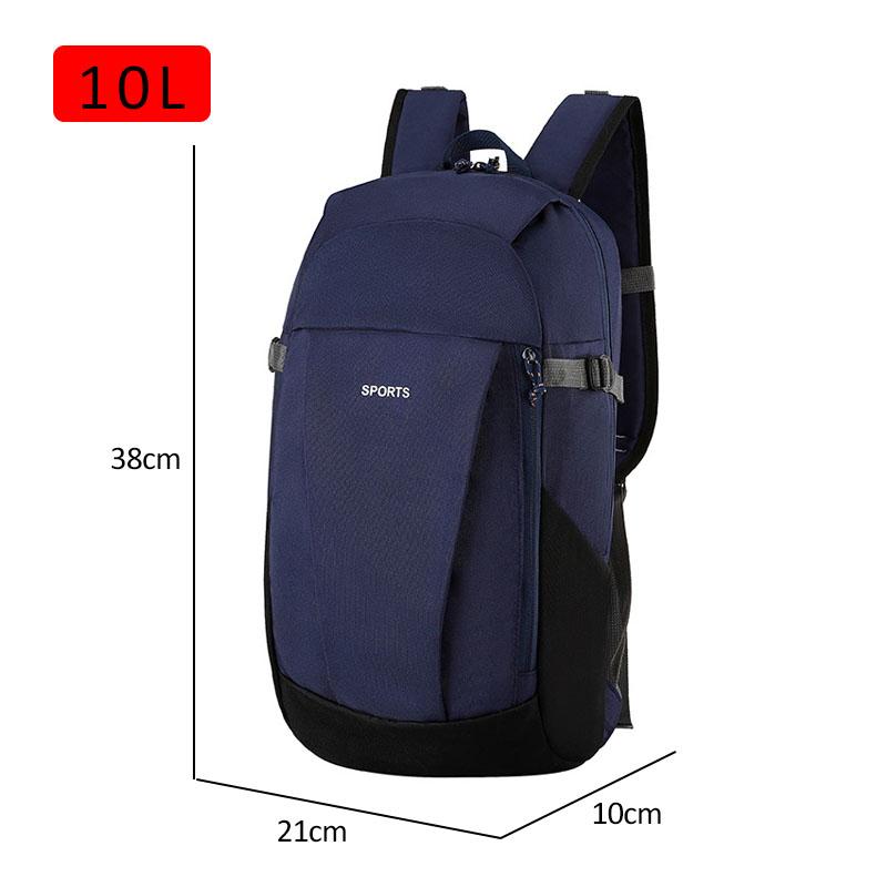 10L 20L Outdoor Sports Backpack Lightweight Ultralight Cycling Mountaineering Camping Small Rucksack Unisex Daypack