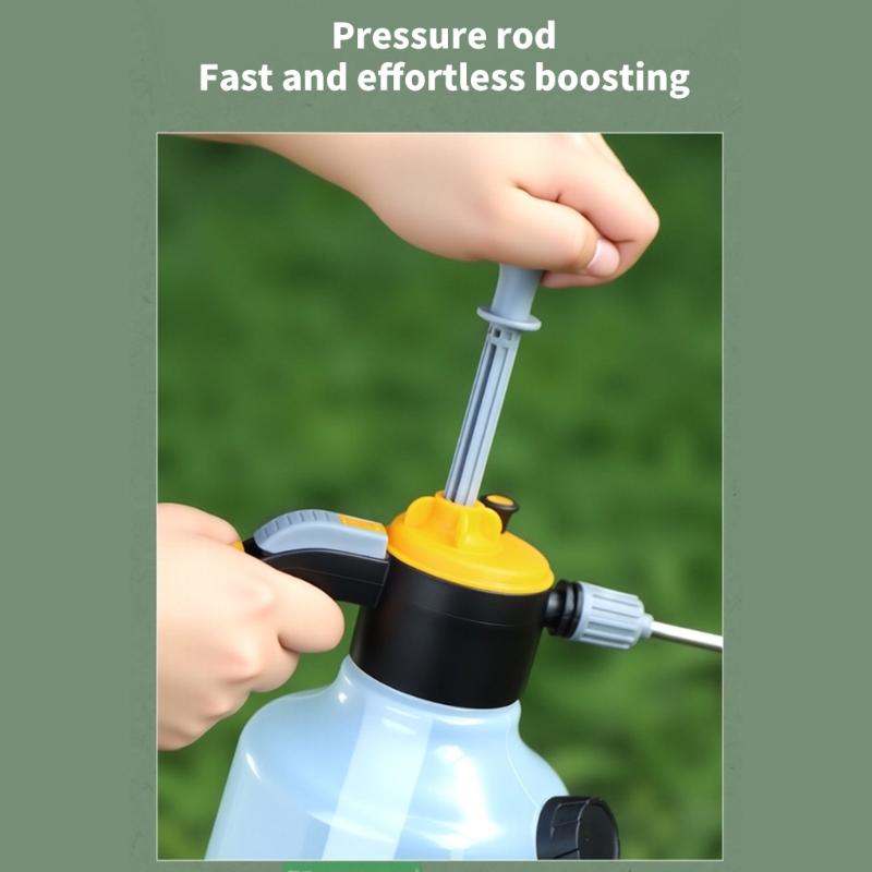 Large Capacity Plastic Plant Watering Can With Adjustable Nozzle for Outdoor Cleaning And Horticulture