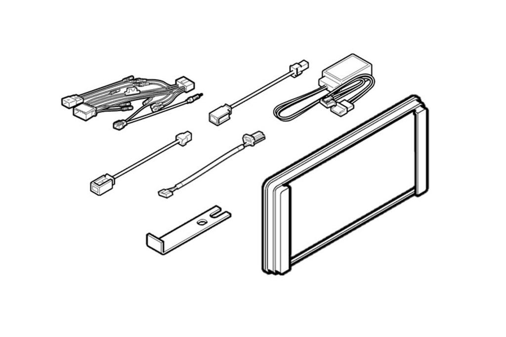 Alpine Car Navigation Installation Kit for XF11 Series Delica Mini (2023.5-Present) KTX-XF11-DM-30-AM