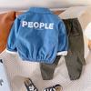 Toddler Boys 3-Piece Set Casual Outfit Cartoon Jacket Pants Top