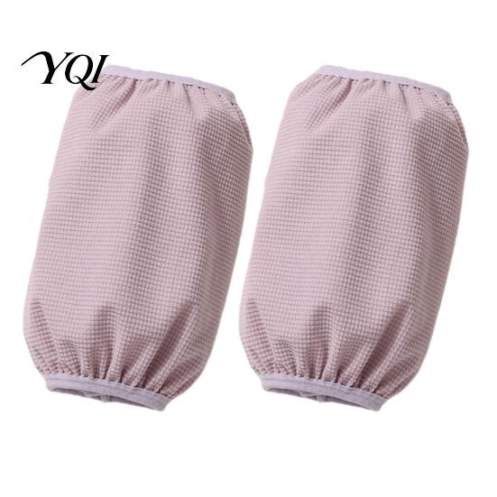 Anti-stain Arm Covers for Art Stain Resistant Sleeves, Elastic Cuff Oil-proof Protective Covers, Solid Color Sleeves Cooking Washable Women