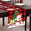 Home Tablecloth Cover Merry Christmas for Christmas Table Runner Xmas Ornament Decoration New Year Party Supplies