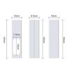 Air Conditioner Window Vent Kit 43-140Cm Flat Mouth Ac Exhaust Hose Coupler Adjustable Window Seal Universal Duct Extension Pipe