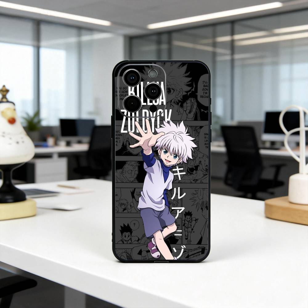 H-Hunter K-Killua Z-Zoldyck H-Hunter-KZ Phone Case Silicone Soft For IPhone 17 16 15 14 13 12 11 X XR Plus Pro Max Plus