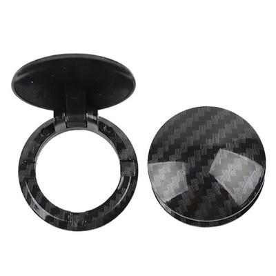 1PC Carbon Fiber Engine Start Button Cover Ignition Switch Protector Interior Decoration & Scratch Protection