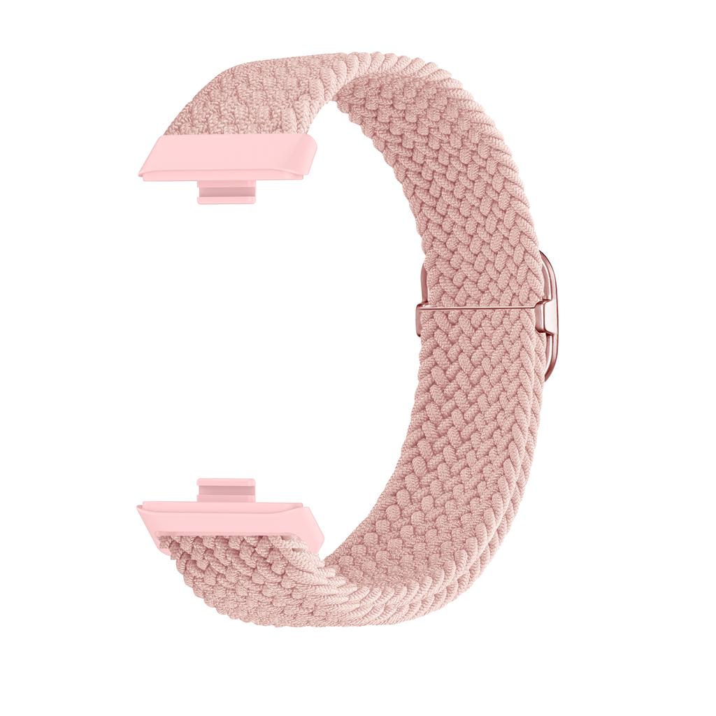 Braided Nylon WatchBand Strap For Huawei Watch Fit 3 Smart Wristband Braided Elastic Weave Bracelet For Huawei Fit4 Pro Strap