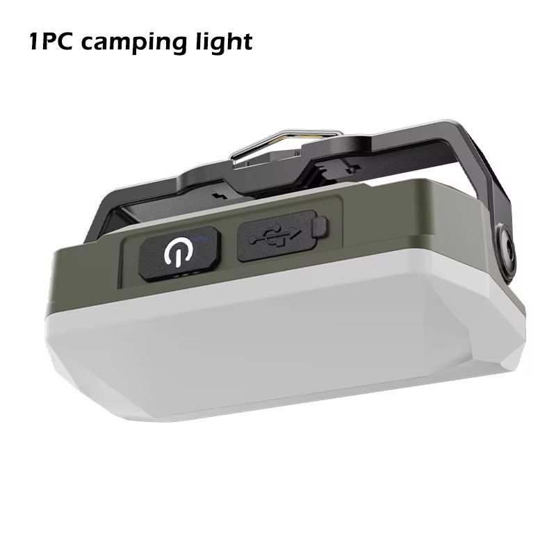 Portable Outdoor Camping Lantern Super Long Battery Life Rechargeable Emergency Light Strong Magnet Work Light for Repair