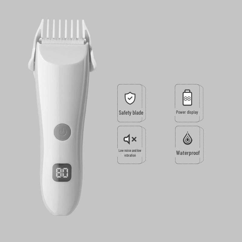 Kadınlar için Elektrikli Saç Kesme Makinesi ve Tıraş Makinesi - Genital Bölge, Koltuk Altı, Göğüs ve Özel Bölge Kıllarını Kırpmak için İdealdir.