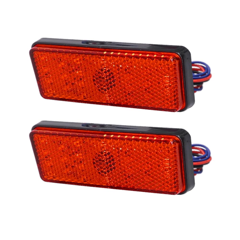 LED Reflector LED 12V Reflector Square Trailer Side Marker Rear