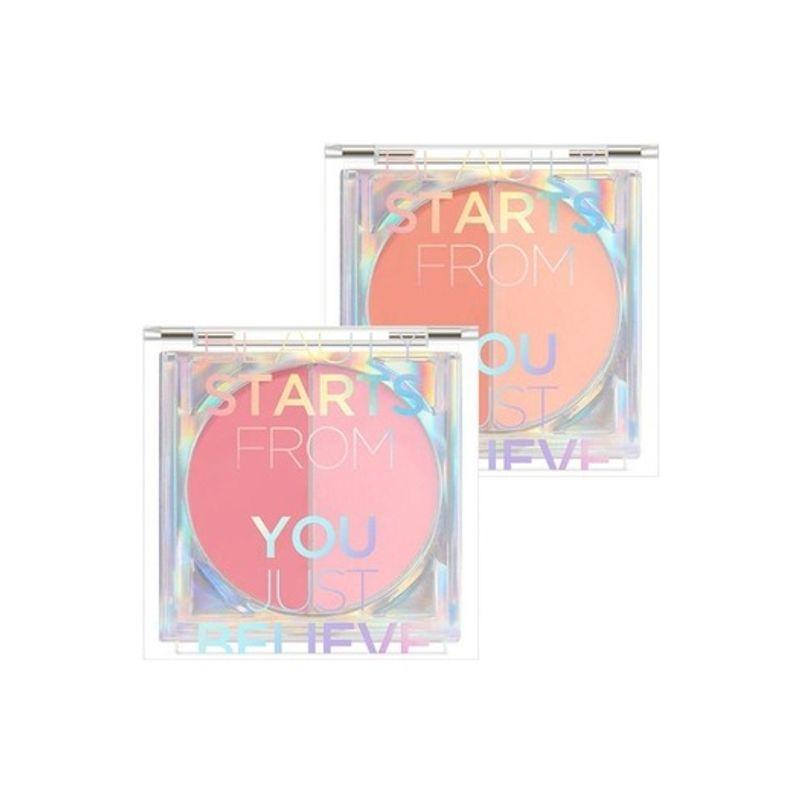 JUNG SAEM MOOL Color Piece Cream Blush 002_Coral Fizz