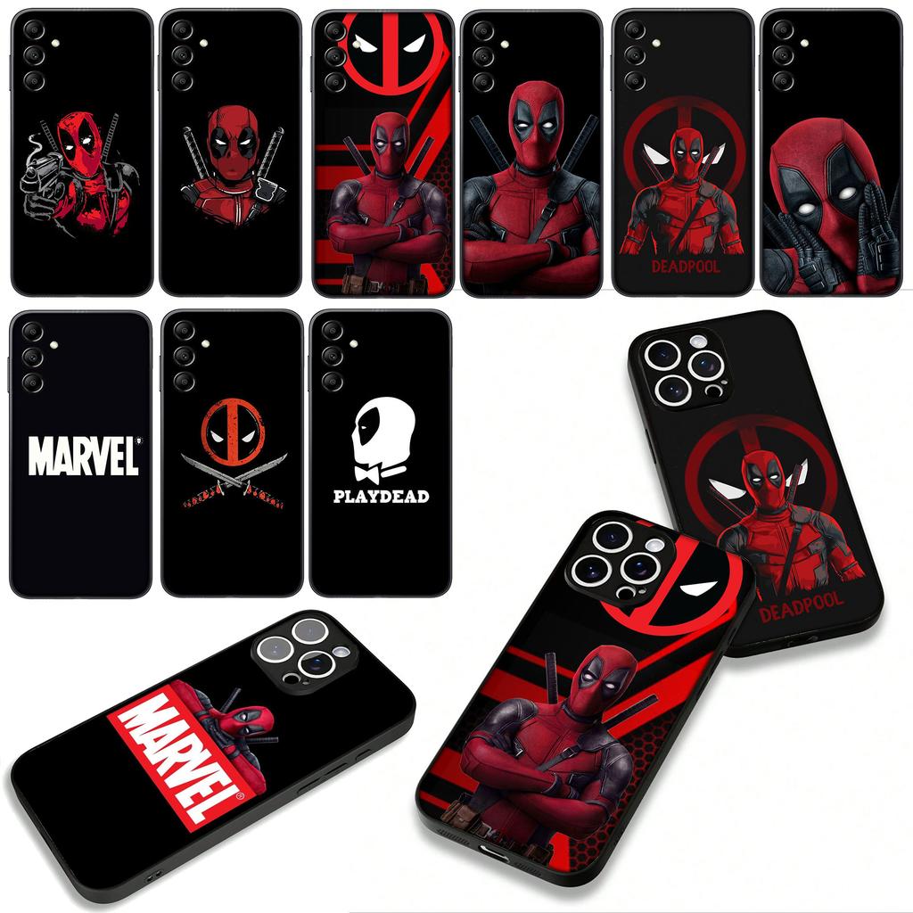 Super Hero Marvel Deadpool Superhero Cover Phone Case for Xiaomi Redmi Note 14 12 13 ProPlus A4 A3 Pro Plus 12C 13C 14C 5G